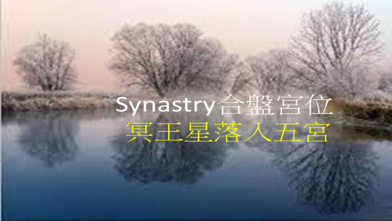 Synastry合盘宫位 之 冥王星落入五宫