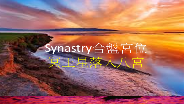 Synastry合盤宮位 之 冥王星落入八宮