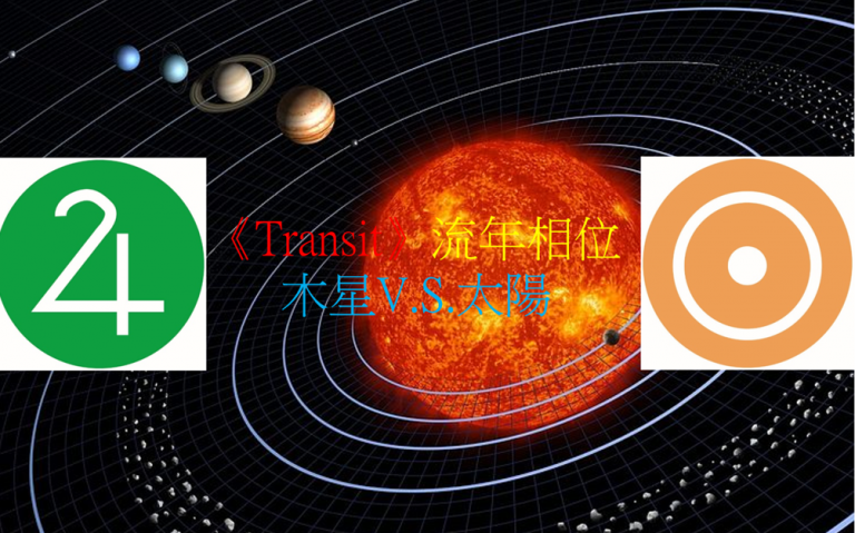 <Transit>流年相位--木星V.S.太阳