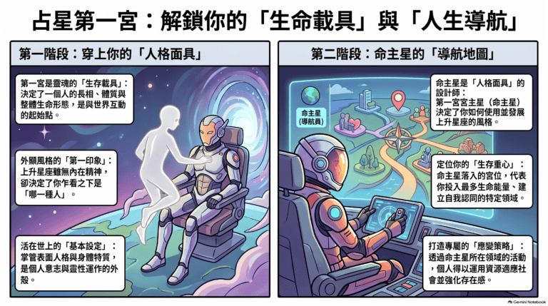 占星第一宮與人生導航