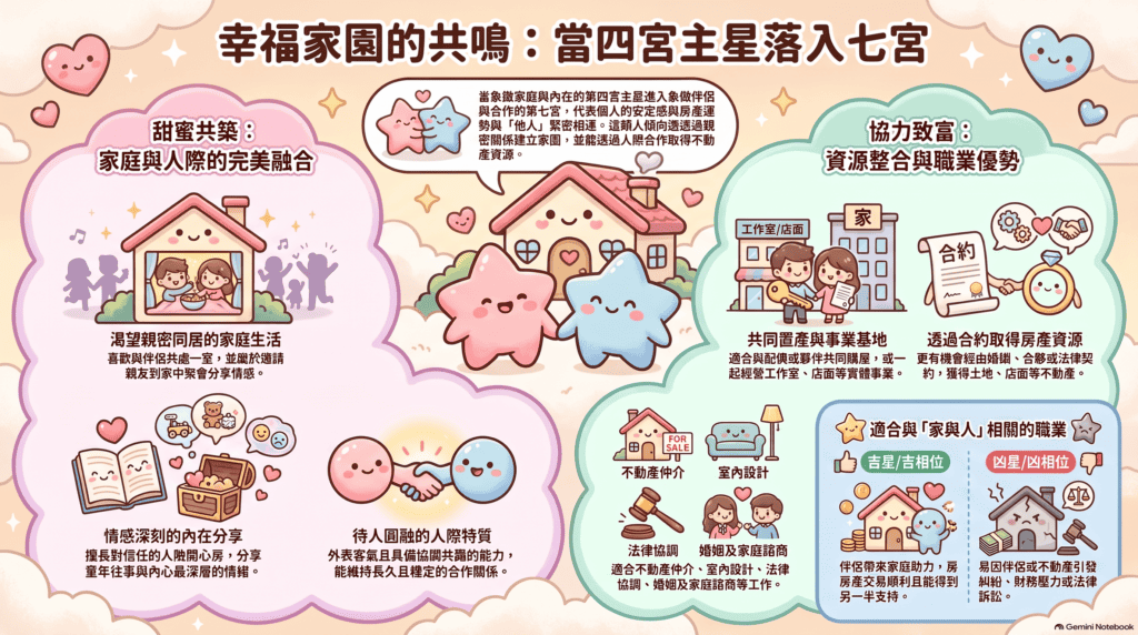 四宮主星落入七宮解析
