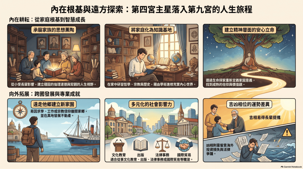 四宮主星落入九宮解析