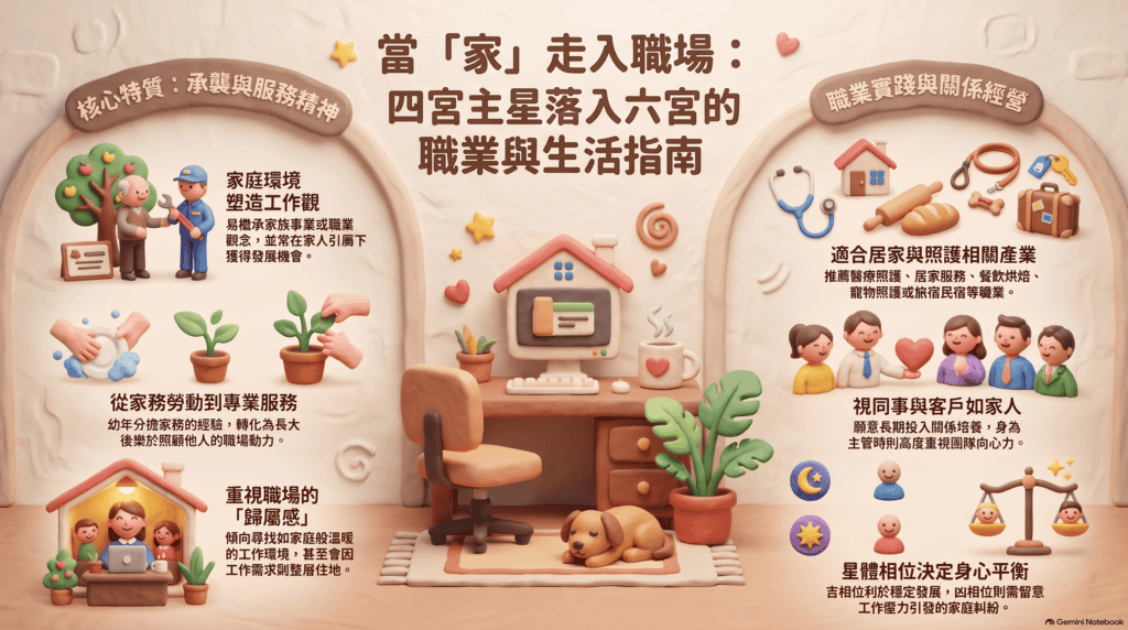 四宮主星落入六宮指南