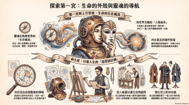 探索第一宮與命主星