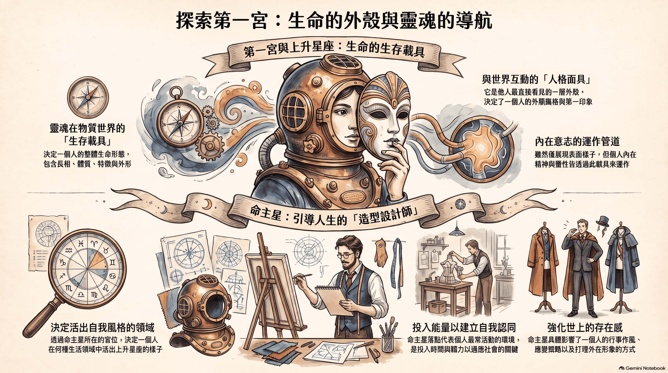 探索第一宮與命主星