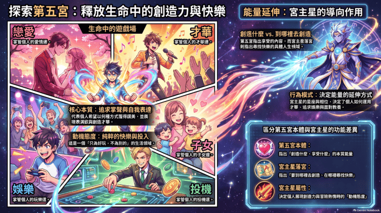 探索第五宮的創造力