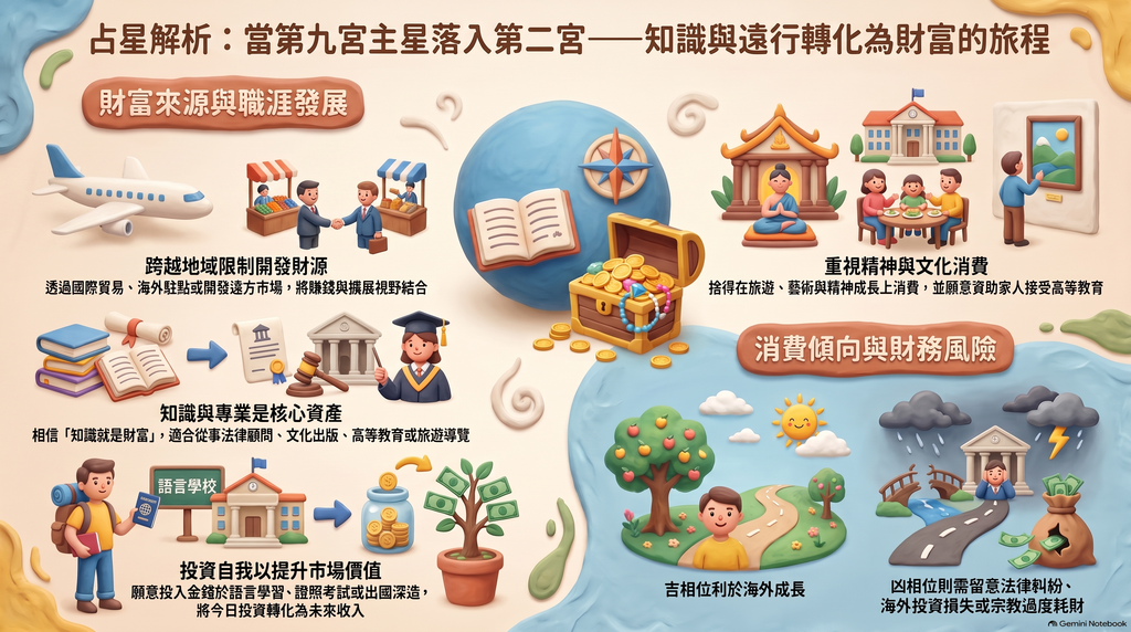 第九宮落二黏土風標版