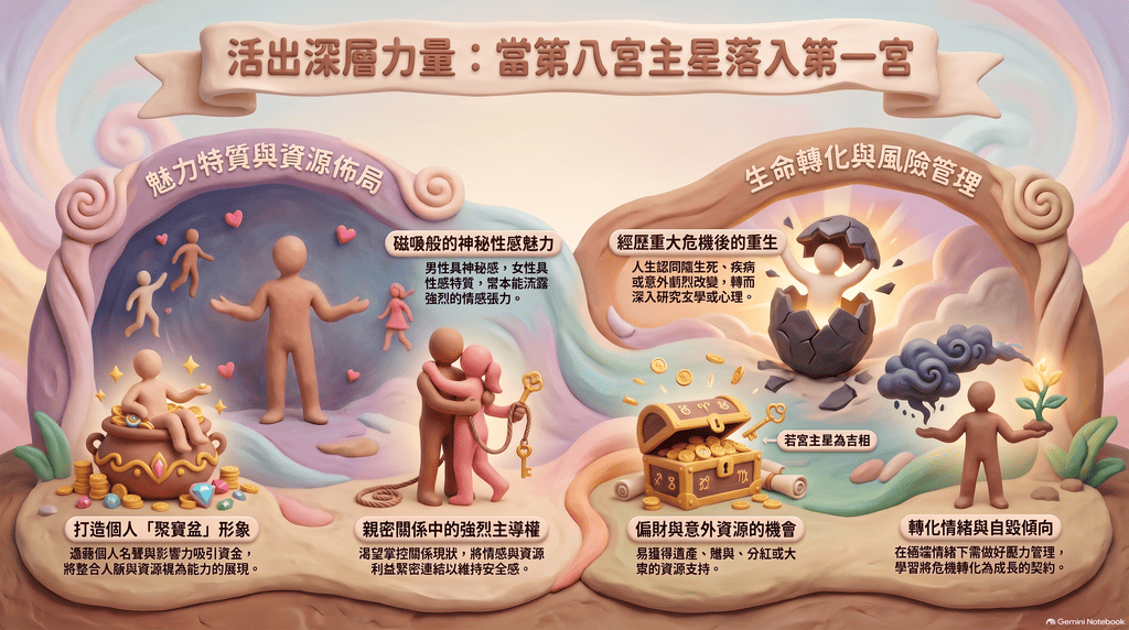 第八宮落一黏土風標版