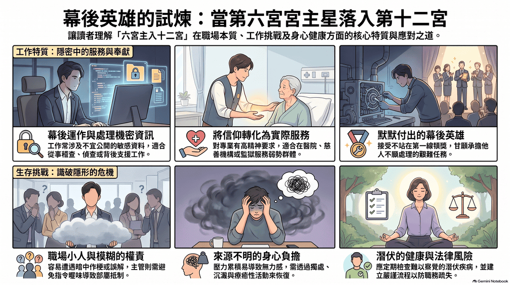第六宮落十二宮教學風標版