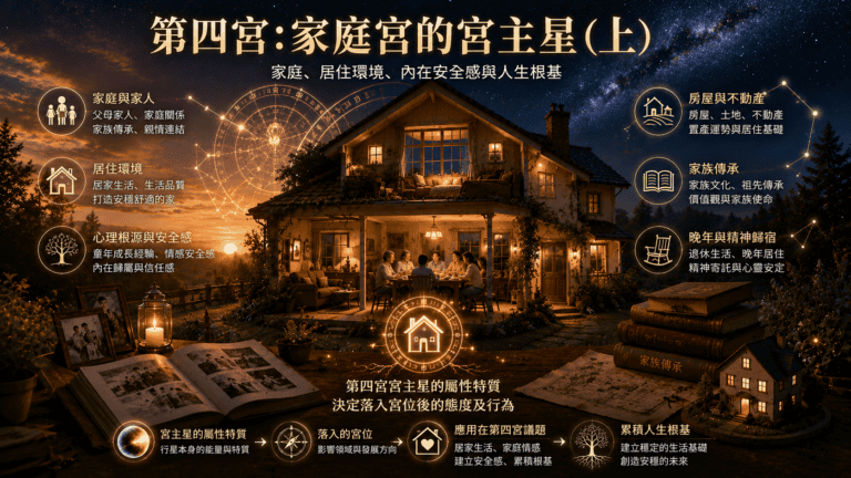 第四宮的宮主星（上）2026年新修版