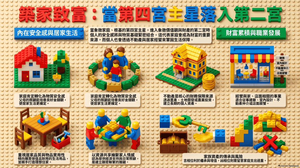 築家致富占星圖解