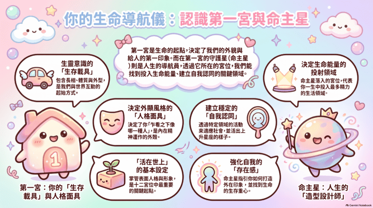 認識第一宮與命主星