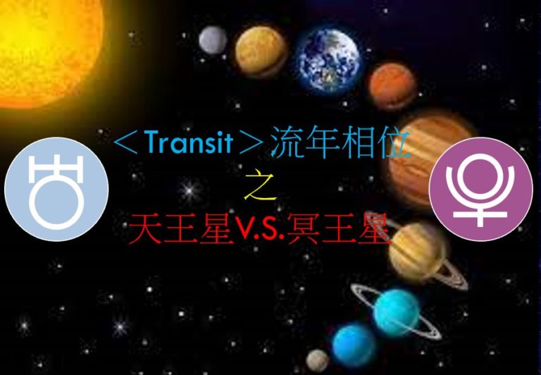 ＜Transit＞流年相位－天王星V.S.冥王星