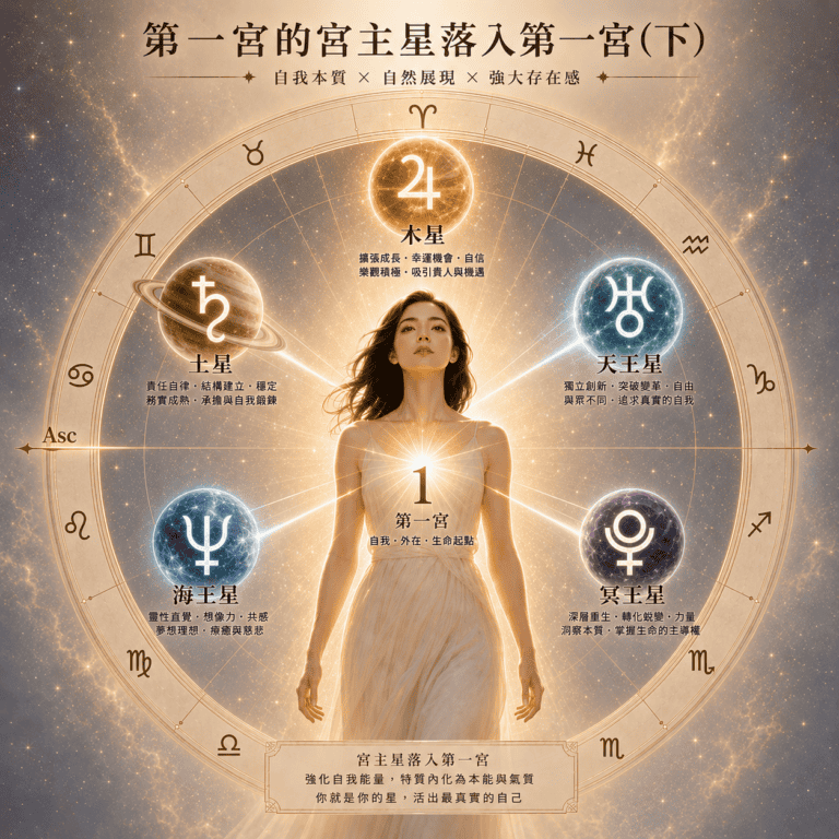 第一宮的宮主星落入第一宮(下)