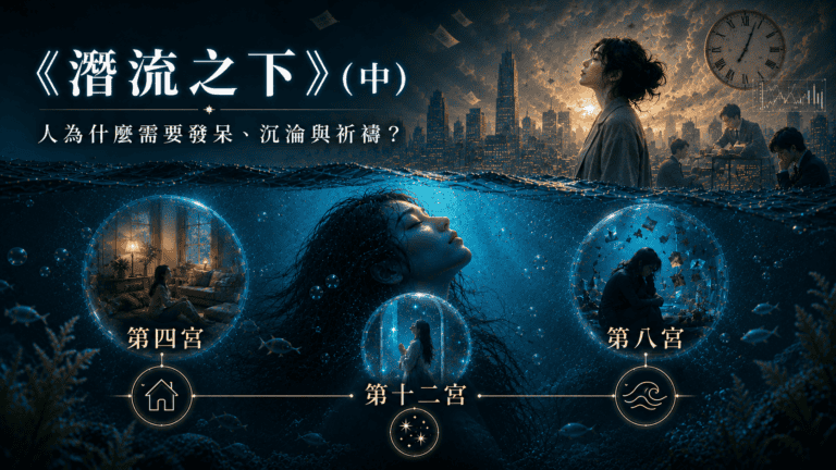 《潛流之下》—-人為什麼需要發呆、沉淪與祈禱?(中)