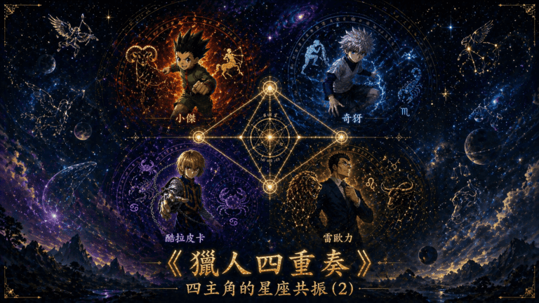 《獵人四重奏》——四主角的星座共振(2)