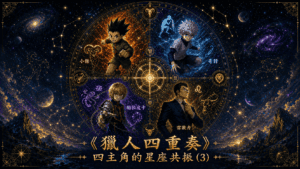 《獵人四重奏》—-四主角的星座共振（3）