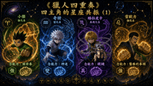 《獵人四重奏》——四主角的星座共振(1)