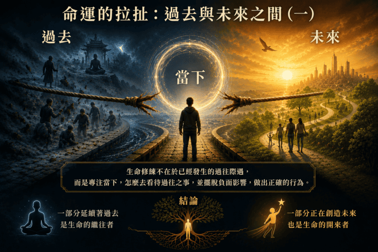 《命運的拉扯:過去與未來之間》(一)