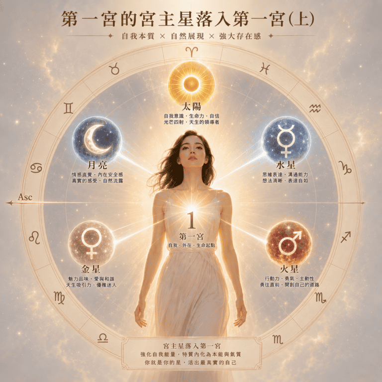 第一宮的宮主星落入第一宮(上)