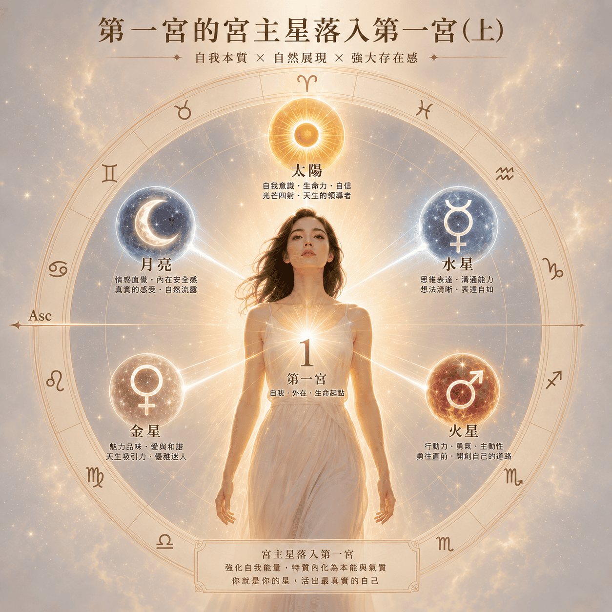 第一宮的宮主星落入第一宮(上)