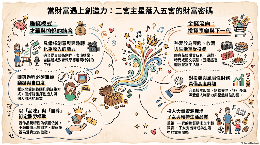 二宮主五宮財富密碼