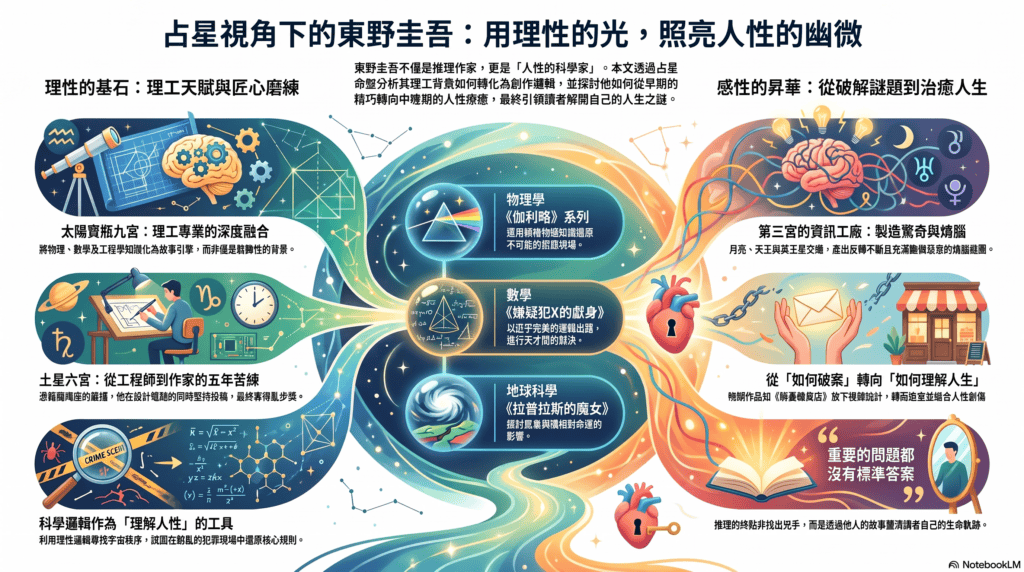 占星視角下的東野圭吾
