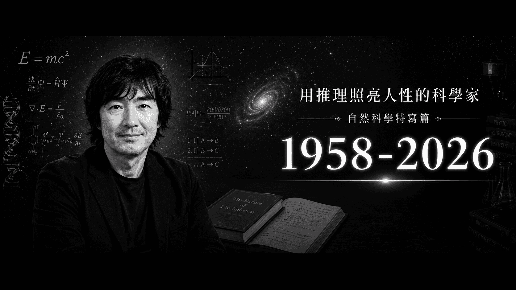 用推理照亮人性的科學家──東野圭吾──「自然科學哲學篇」(上)