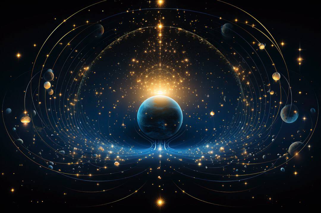 宇宙星空形象圖