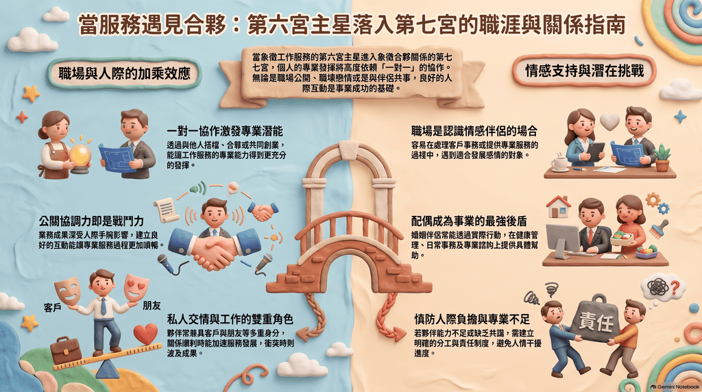 第六宮落七黏土風標版