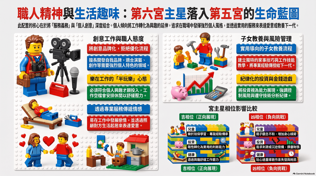 第六宮落五積木風標版