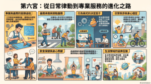 第六宮：專業與生活進化