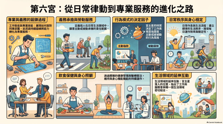 第六宮：專業與生活進化