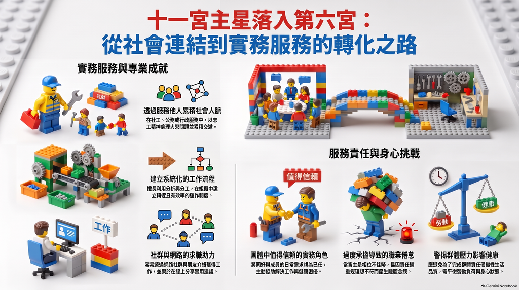 十一落六積木風標版