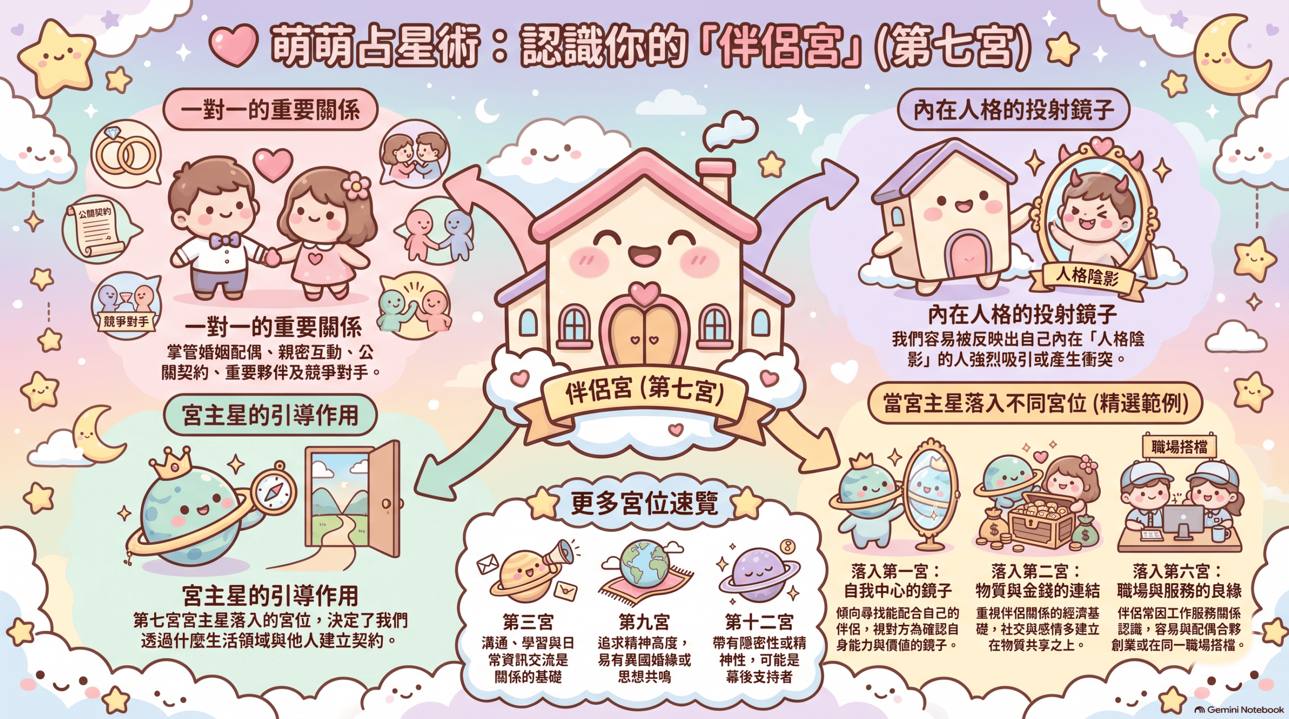 第七宮概論可愛風標版