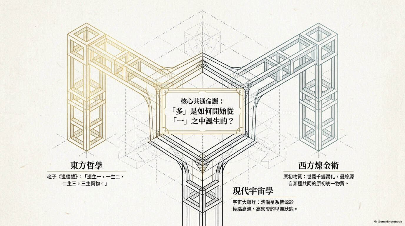 不同思想傳統探問由一到萬物的原初問題