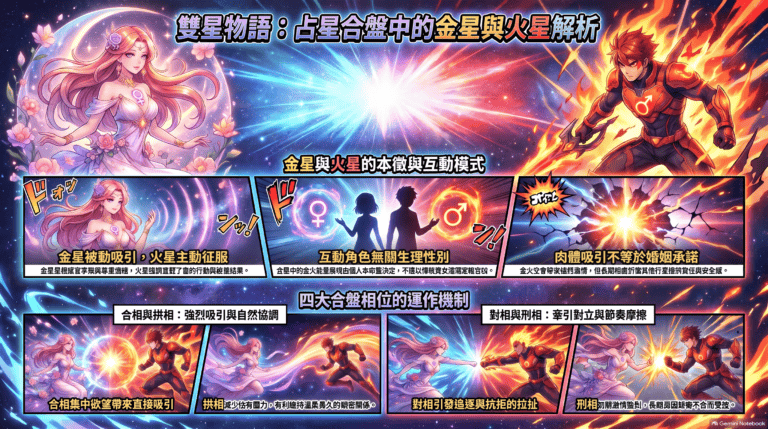 占星合盤金星火星解析