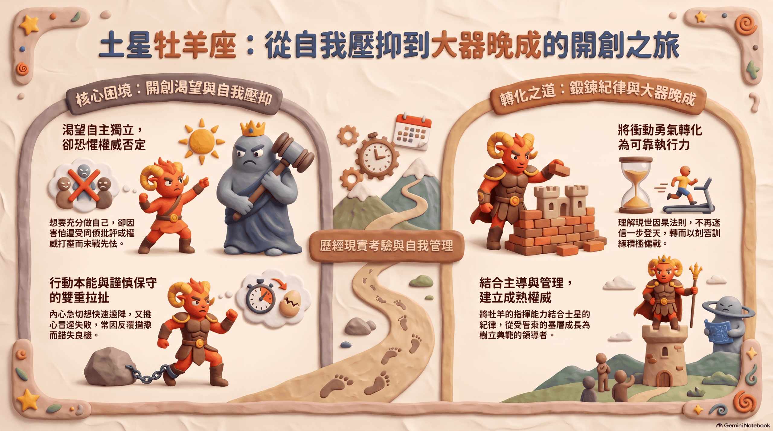 土星牡羊座成長之旅