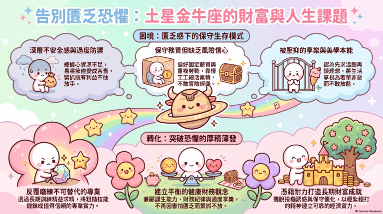 土星金牛座的人生課題