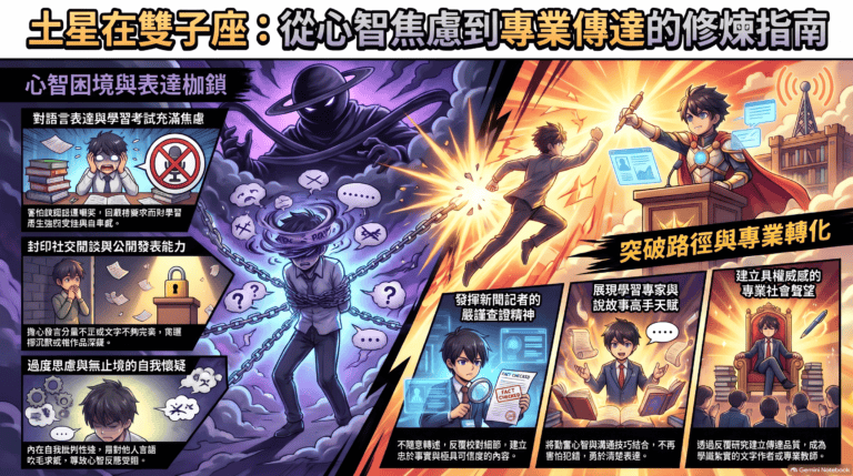 土星雙子座修煉指南
