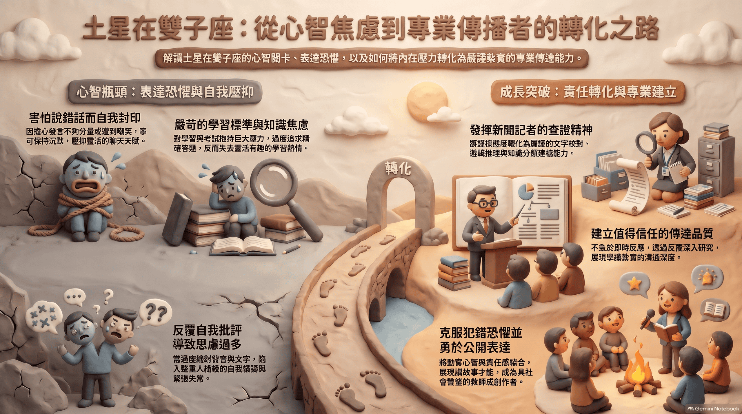 土星雙子座的轉化之路