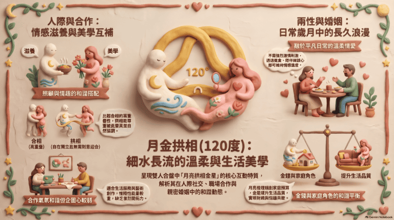 月金拱相互動特質圖