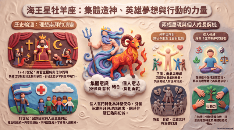 海王星牡羊座圖解